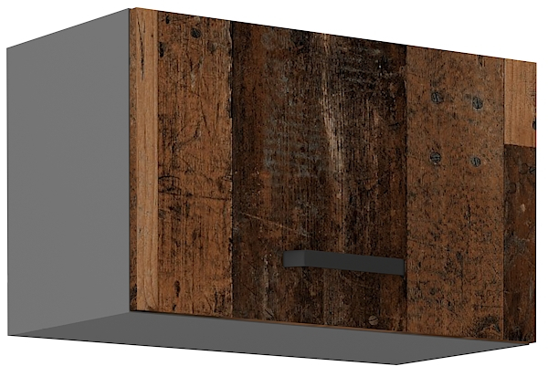 Oberschrank  60 cm / 36 cm mit Klapptür Oldstyle