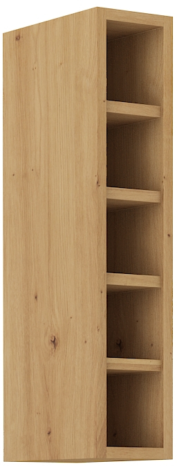 Offener Oberschrank 15/72 cm - LUNA WH/WH