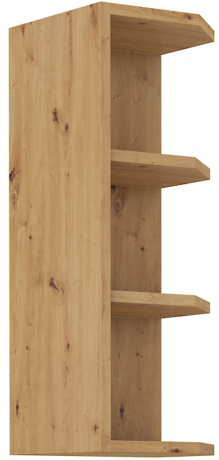 Oberer Abschlussschrank 30/72 cm - LUNA WH/WH