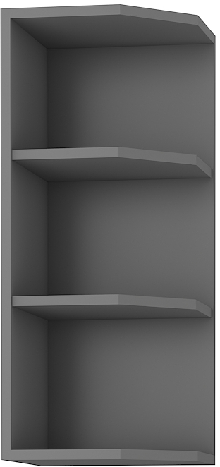 Oberer Abschlussschrank 30 cm / 72 cm Oldstyle