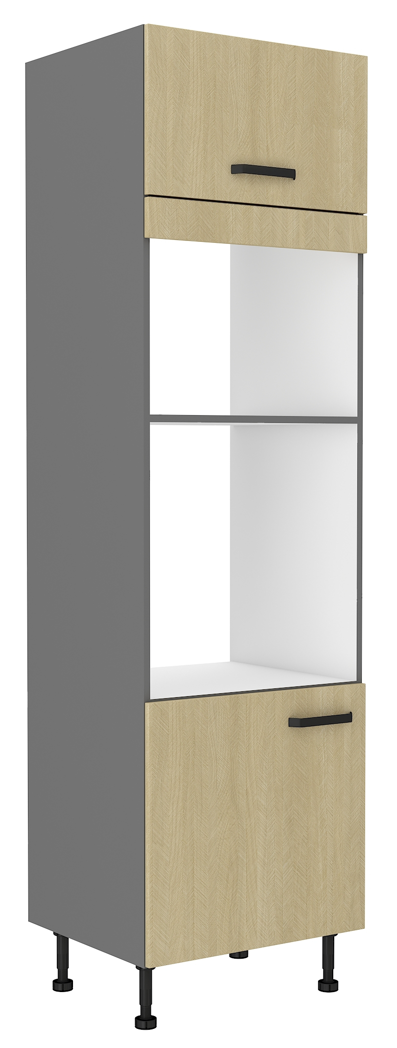 Backofenschrank für Mikrowelle 60 cm / 215cm SCANDI