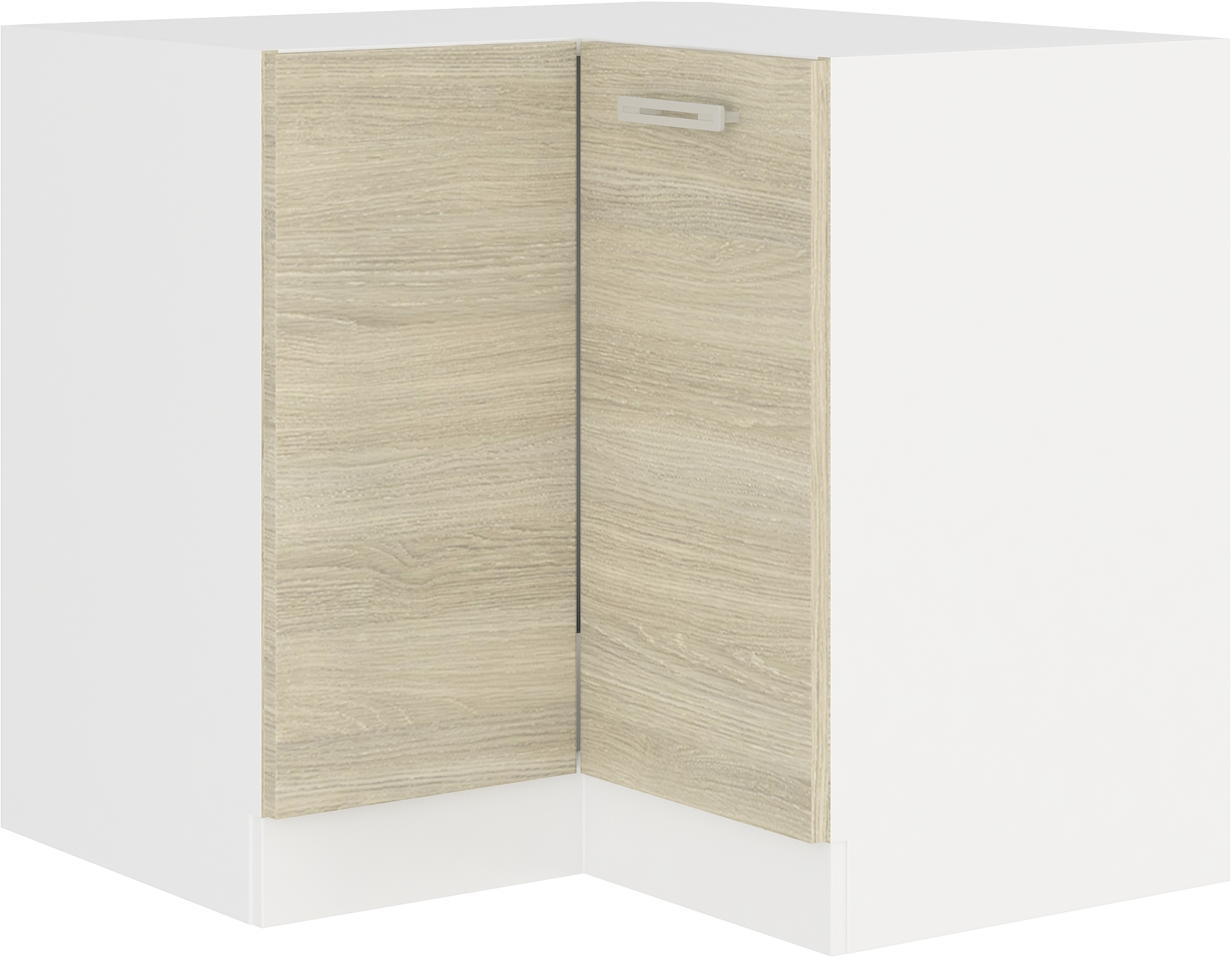 Eckunterschrank 90x90 cm Latte