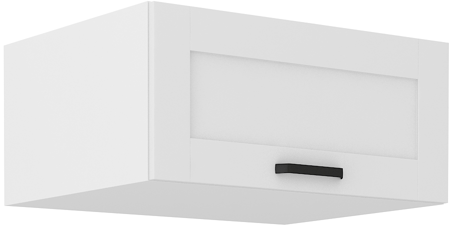 Aufsatzschrank 80 cm / 36 cm Luna WH/WH