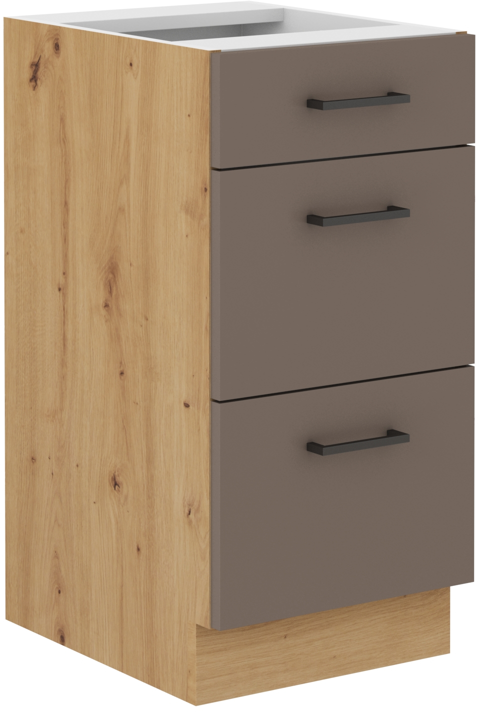 Unterschrank 40 cm mit Schubladen Bologna