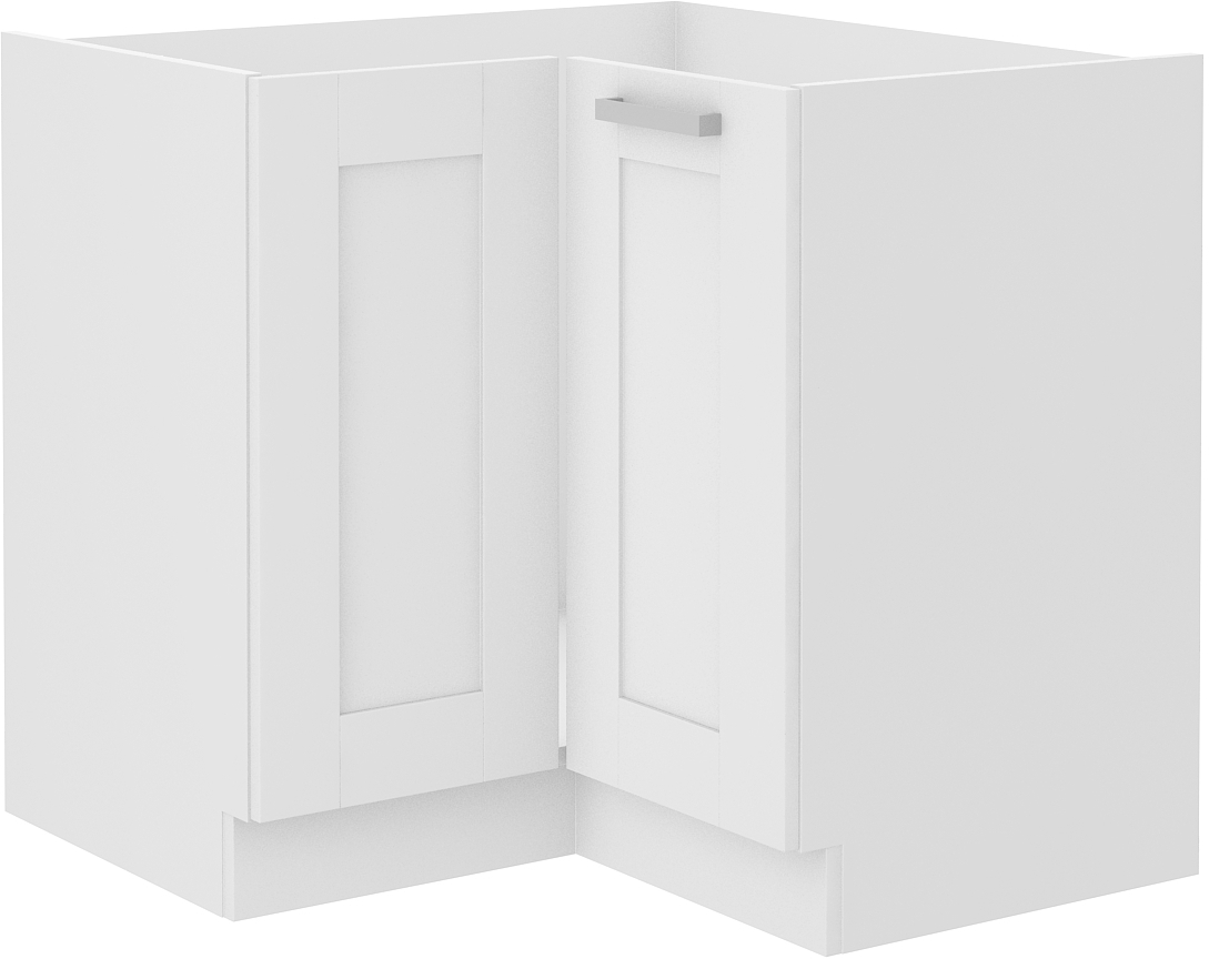Eckunterschrank 90x90 cm - LUNA WH/WH