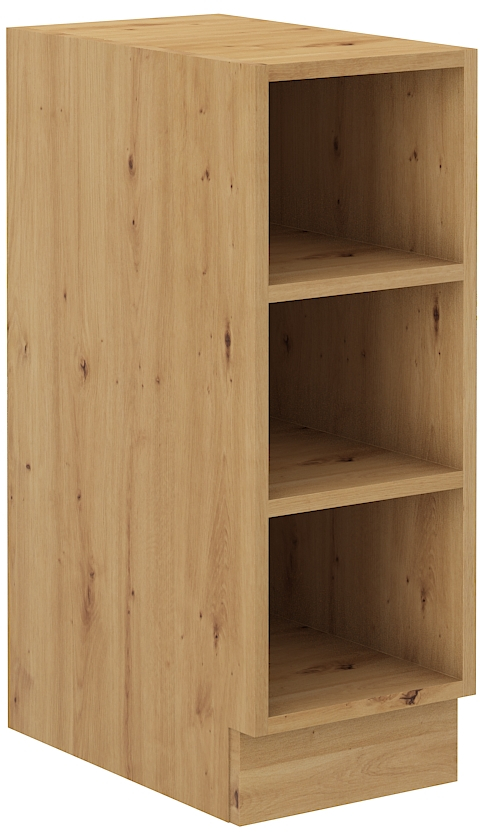 Offener Unterschrank 30 cm - LUNA WH/WH