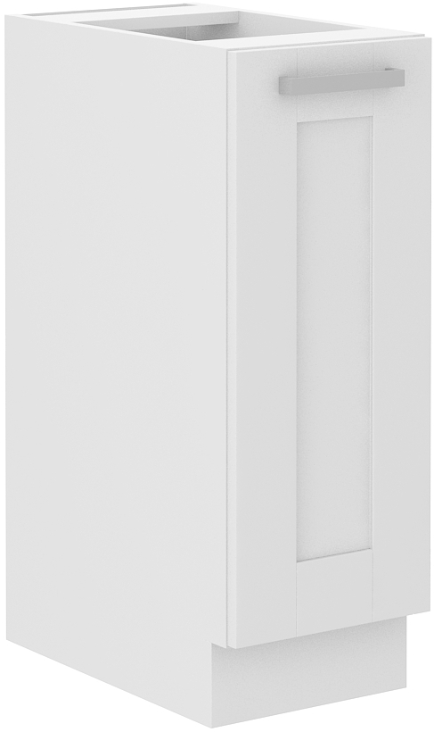 Unterschrank 30 cm Vorratsauszug - LUNA WH/WH