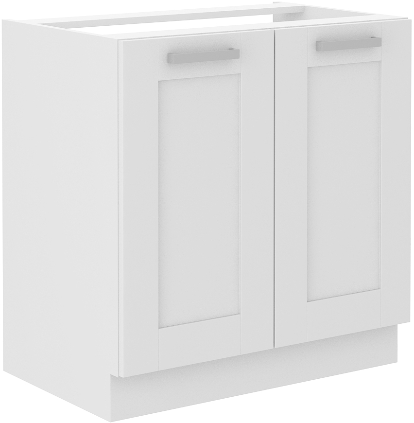 Spülenunterschrank 80 cm - LUNA WH/WH