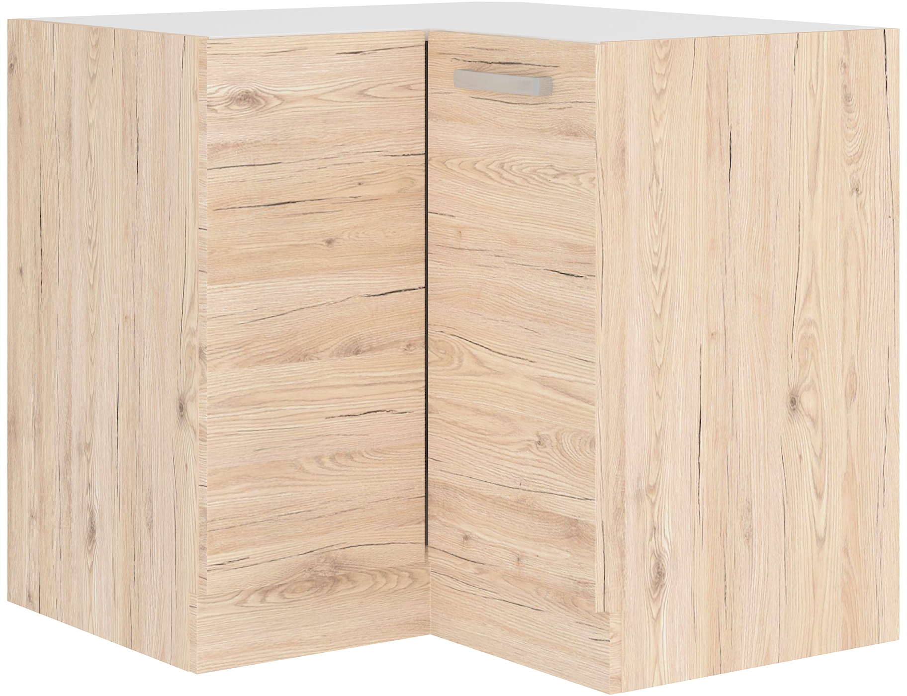 Eckunterschrank 90x90 cm Bordeaux