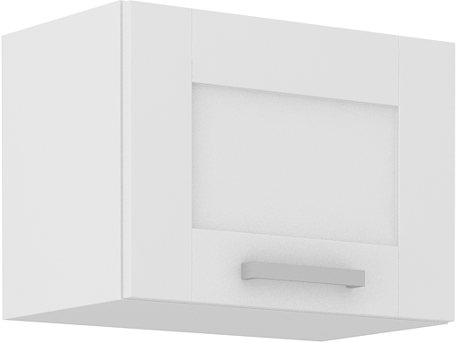 Oberschrank mit Klapptür 50/36 cm - LUNA WH/WH