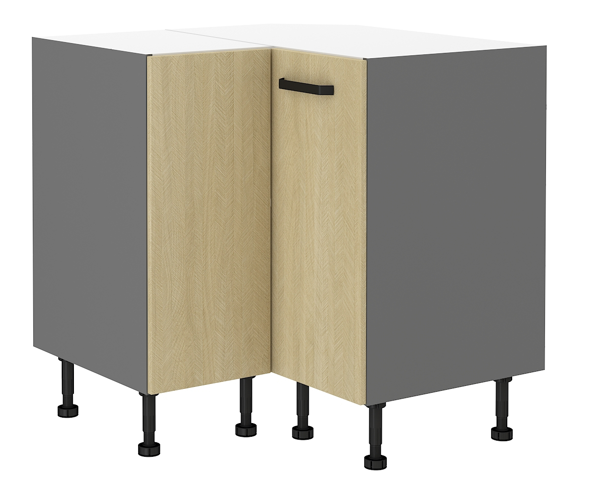 Eckunterschrank 90x90 cm SCANDI