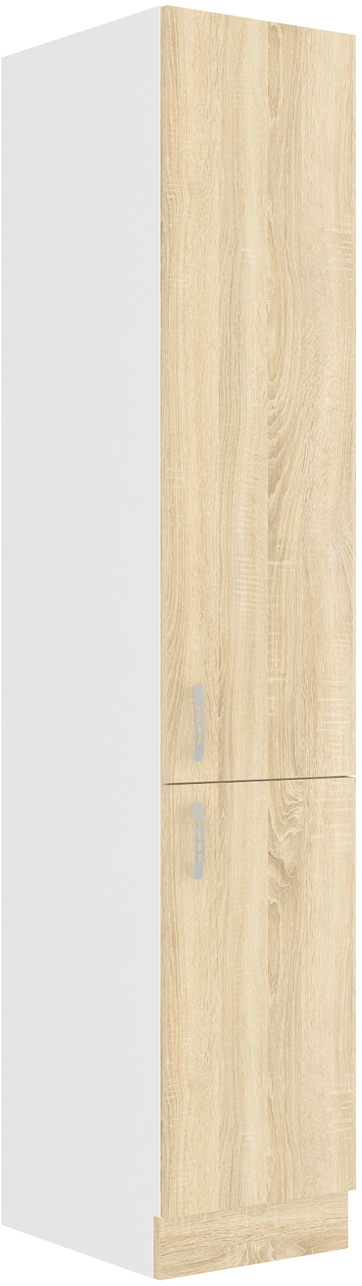 Hochschrank 40 cm / 210 cm mit Schubladen Sara Sonoma