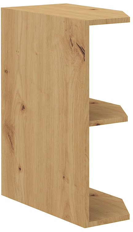 Unterer Abschlussschrank 30 cm - LUNA WH/WH