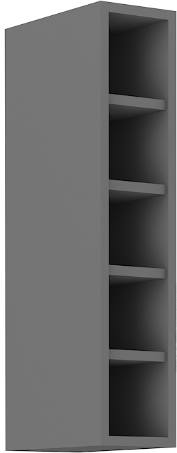 Offener Oberschrank 15 cm / 72 cm Oldstyle