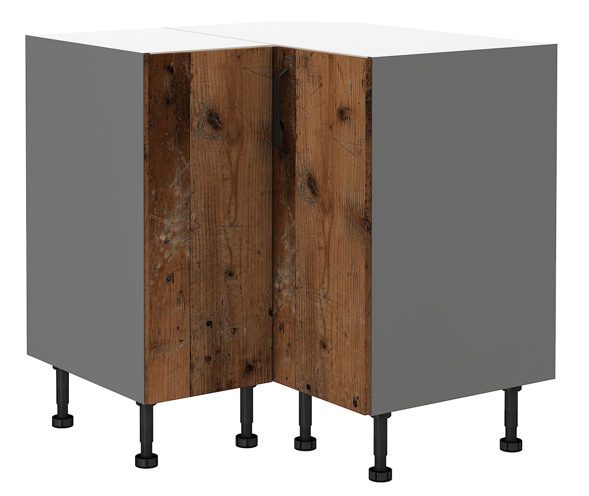 Eckunterschrank 90x90 cm Oldstyle