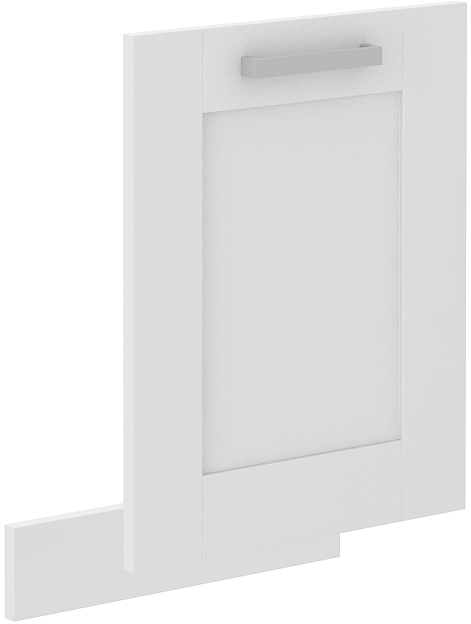 Geschirrspülerfront 45 cm Teilintegrierbar - LUNA WH/WH