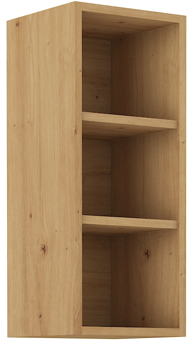 Offener Oberschrank 30/72 cm - LUNA WH/WH