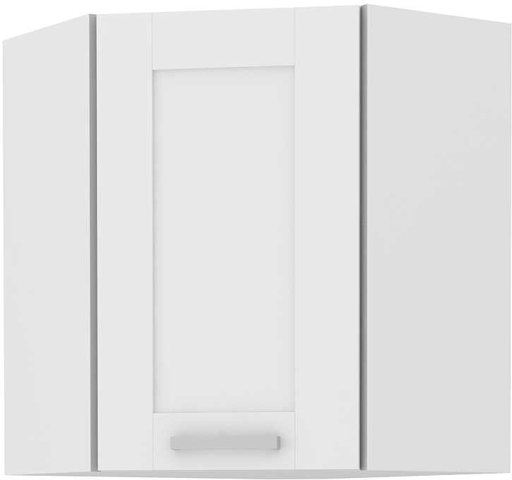 Eckoberschrank 60x60/72 cm - LUNA WH/WH