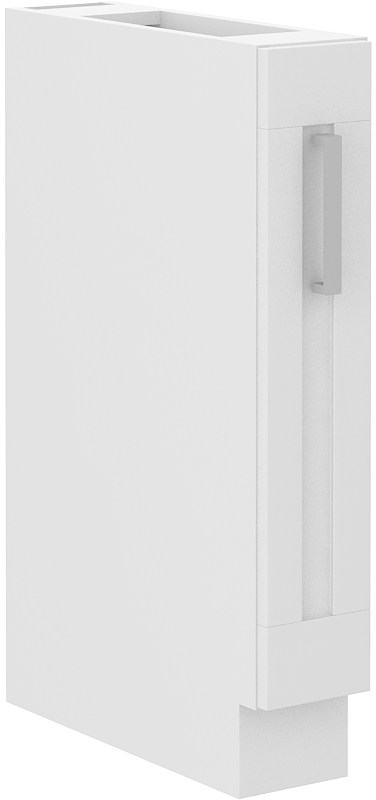 Unterschrank 15 cm Vorratsauszug - LUNA WH/WH