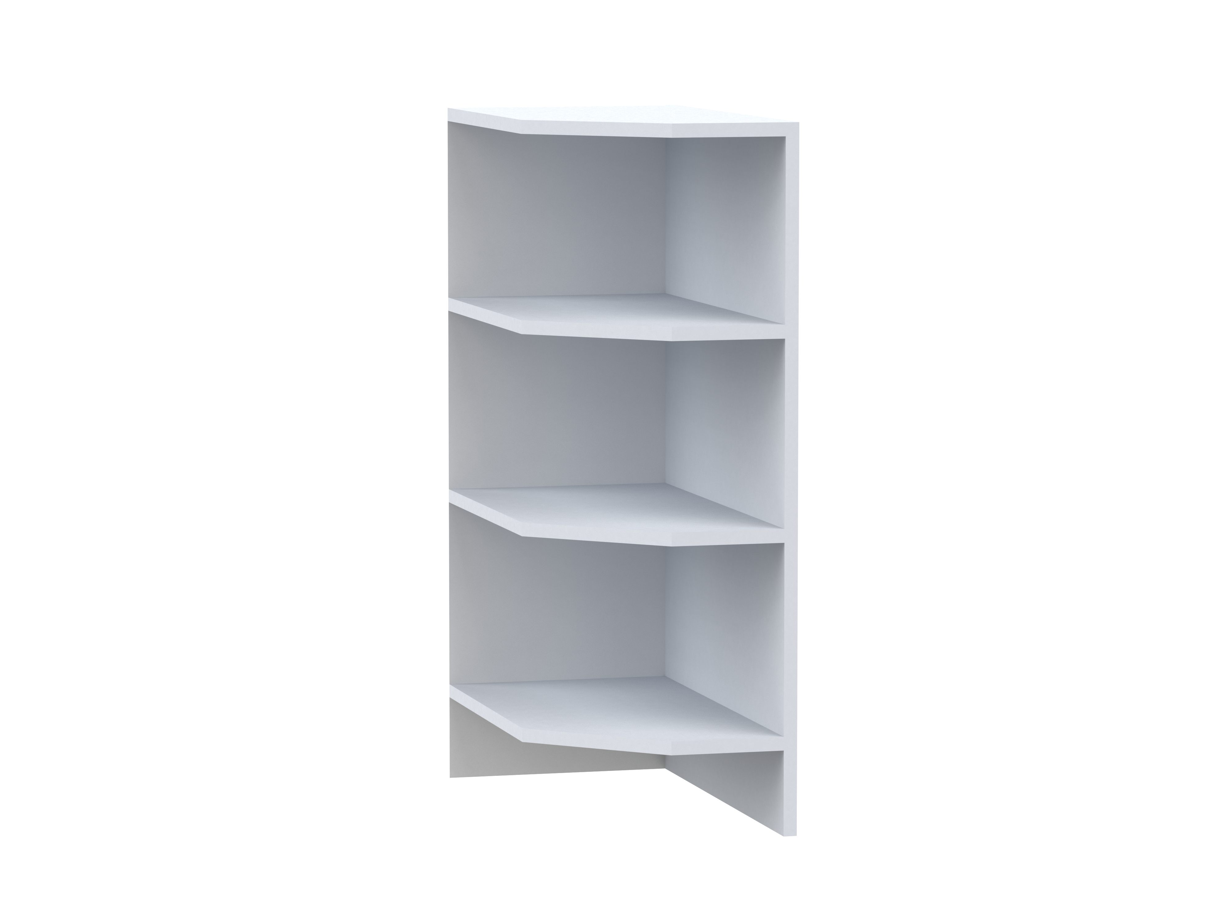 Unterer Abschlussschrank 30 cm Natalie grau