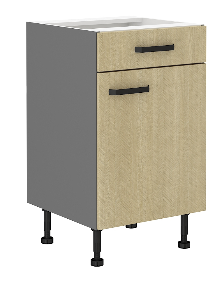 Unterschrank 50 cm mit Schubladen SCANDI