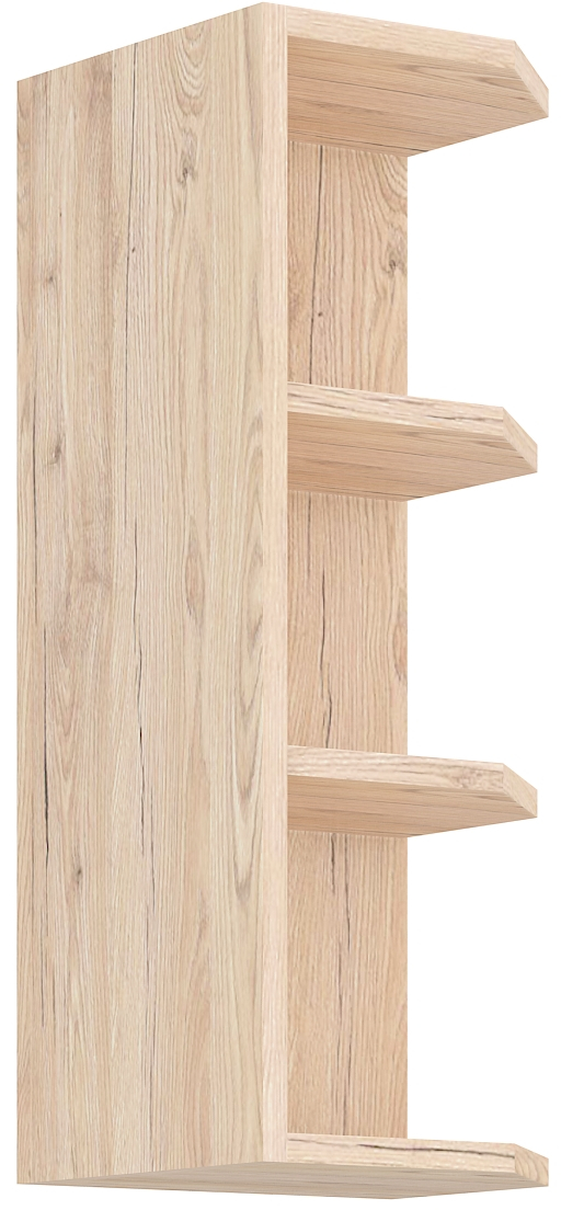 Oberer Abschlussschrank 30 cm / 72  cm Bordeaux